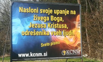 Nasloni svoje upanje na živega Boga, Jezusa Kristusa, Odrešenika vseh ljudi.